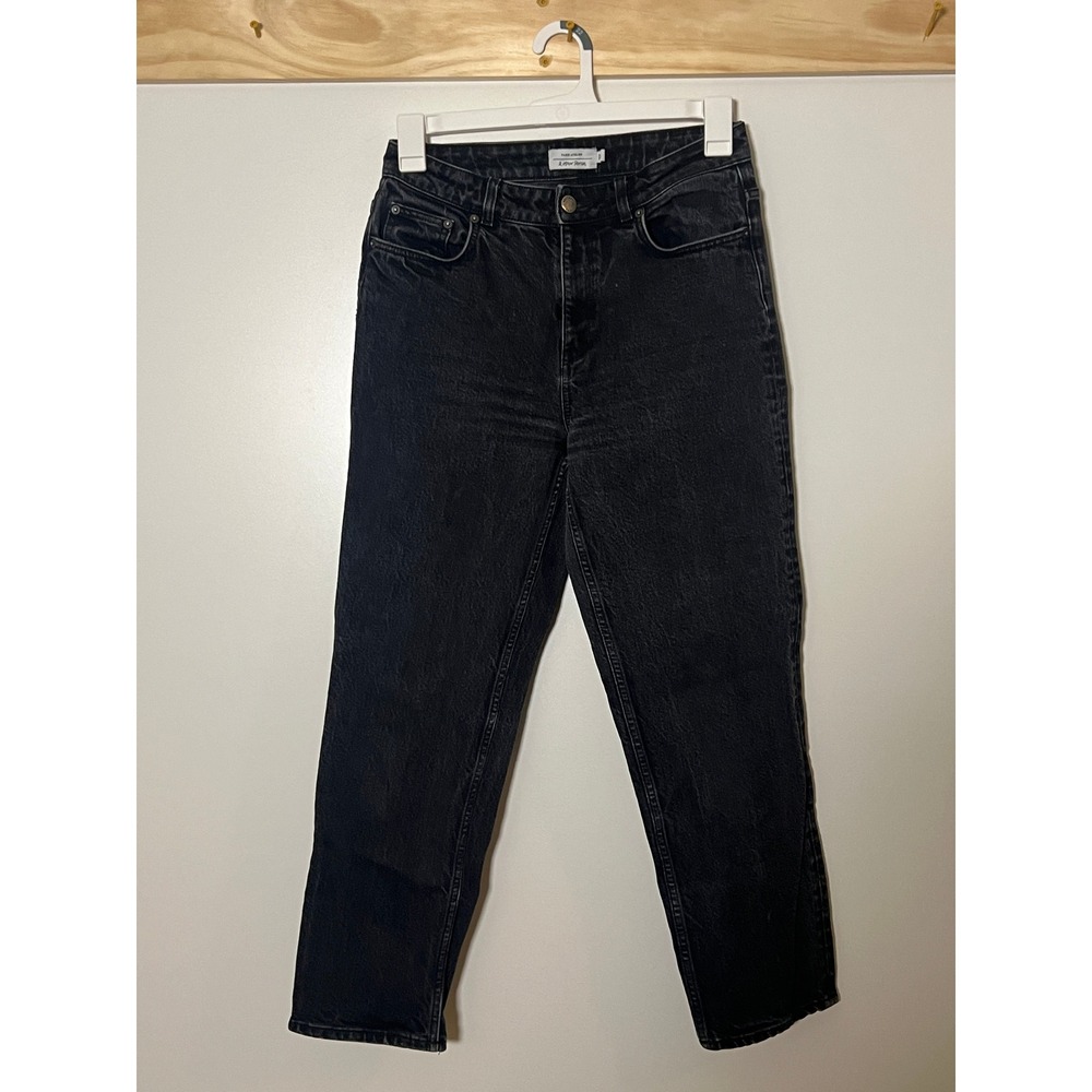 Paris Atelier & Other Stories Jeans Straight Leg Black Women Size 29